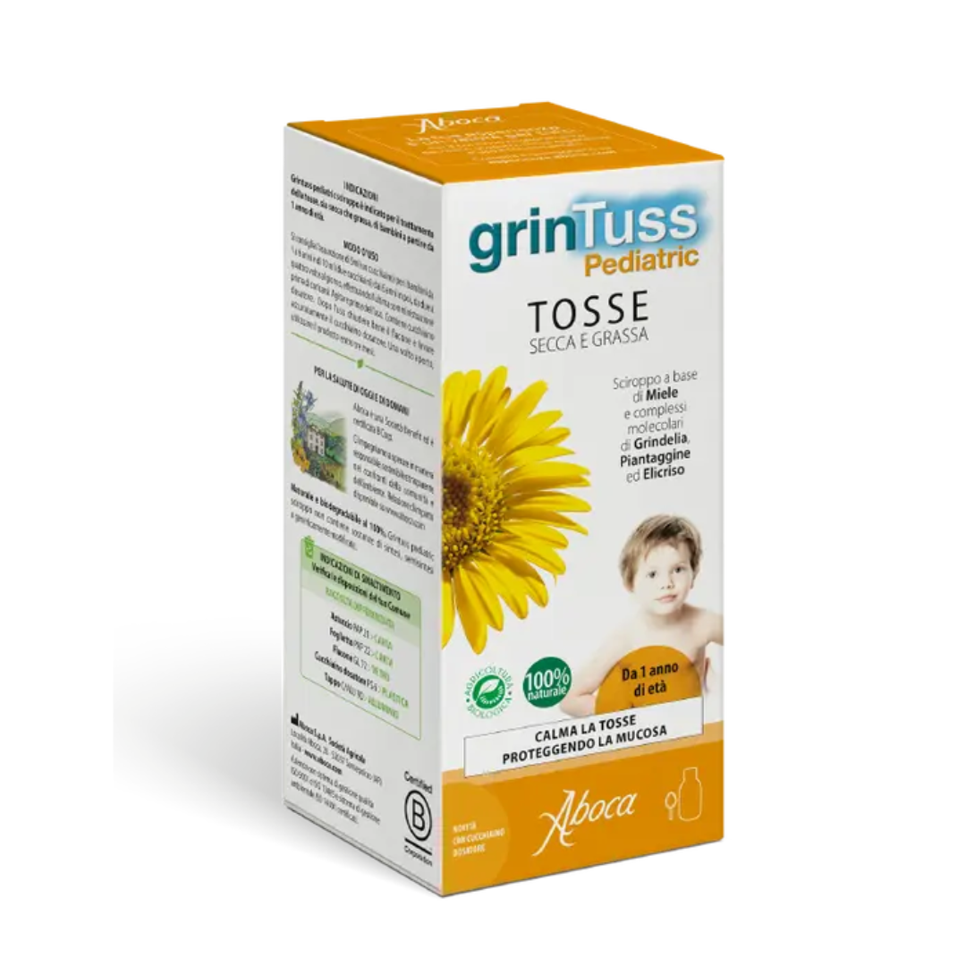 ABOCA Grintuss Pediatric Sciroppo 180 g