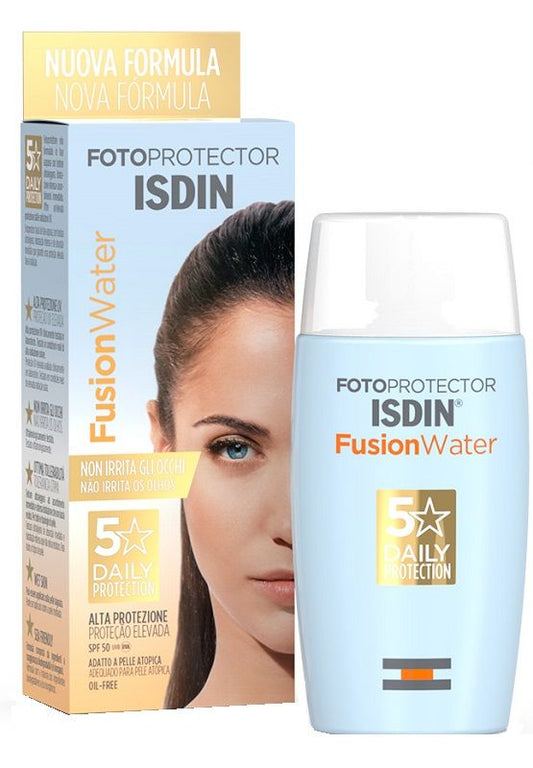 ISDIN Fotoprotector Fusion Water Viso Molto Alto UVA / UVB HE-VL IR-A