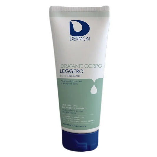DERMON Idratante Corpo Leggero, Latte Idratante Corpo, 250 ml