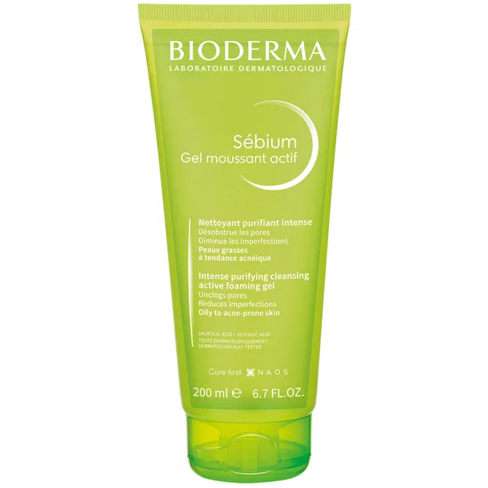 BIODERMA Sebium Gel Moussant Actif 200Ml