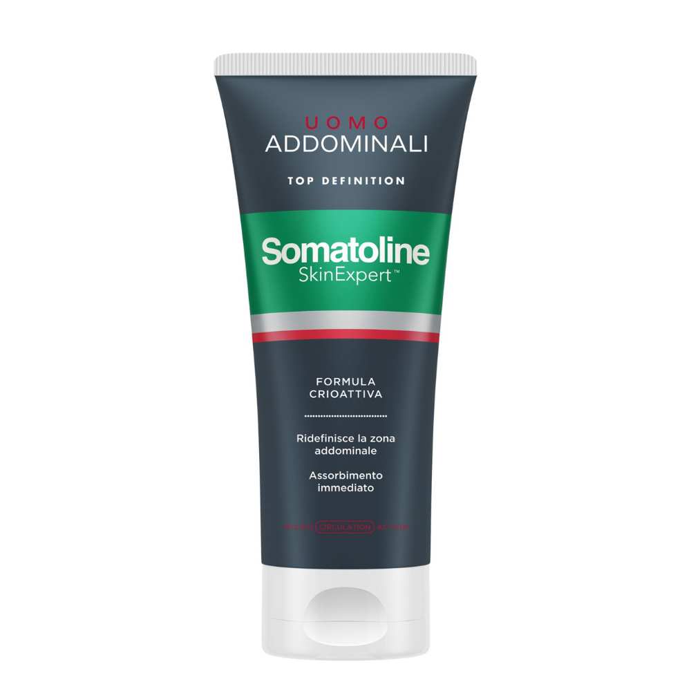 SOMATOLINE SKINEXPERT Gel Uomo Addominali Top Definition Corpo, 200ml