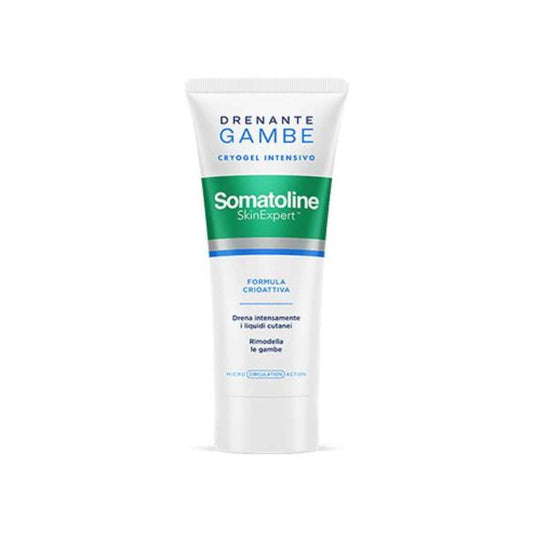 SOMATOLINE SKINEXPERT Drenante Gambe Cryogel Intensivo Corpo, 200ml