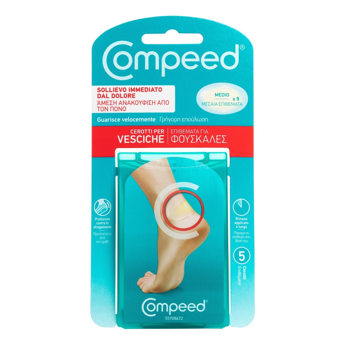 Compeed Cerotti Vesciche Medie